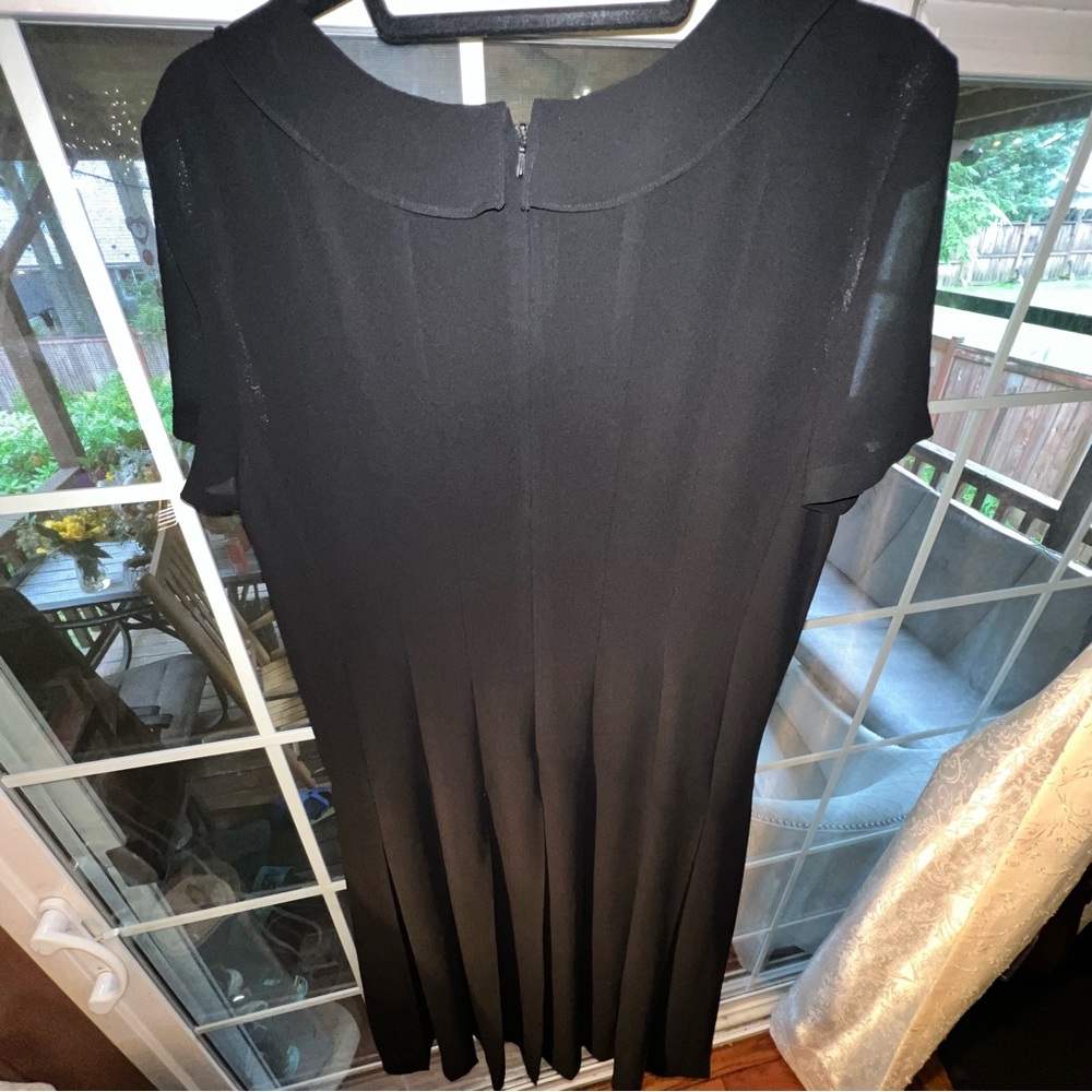 Talbots Classic Black Maxi Dress - Picture 9 of 12